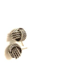 TIFFANY twist knot earrings